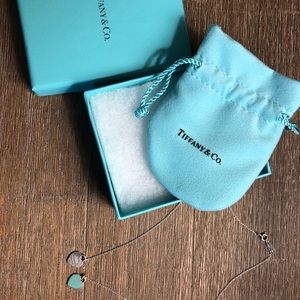 Tiffany Blue® Double Heart Necklace